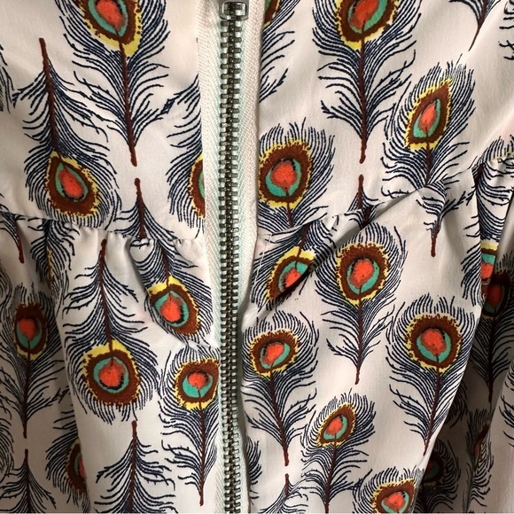 oat+fawn | Peacock Feather Sundress Medium anthropology - Picture 6 of 12